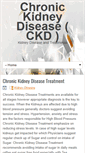 Mobile Screenshot of chronickidneydiseaseckd.com